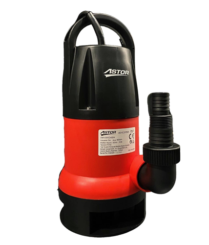 ASTOR DALGIÇ POMPA KİRLİ SU TEMİZ SU 400 W